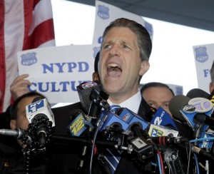 Patrick Lynch, N.Y. police union leader, well known for his bite